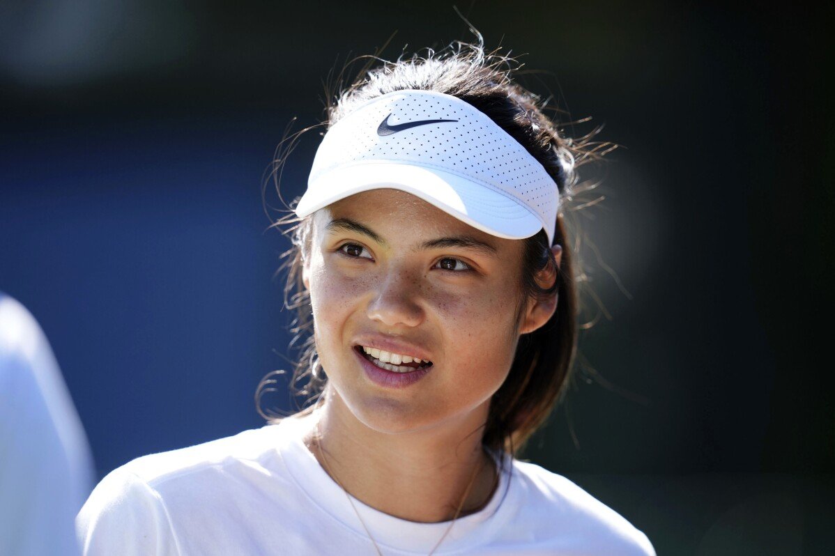 Raducanu sarebbe 'sopra la luna' con la vittoria al Centre Court dopo aver saltato Wimbledon l'anno scorso