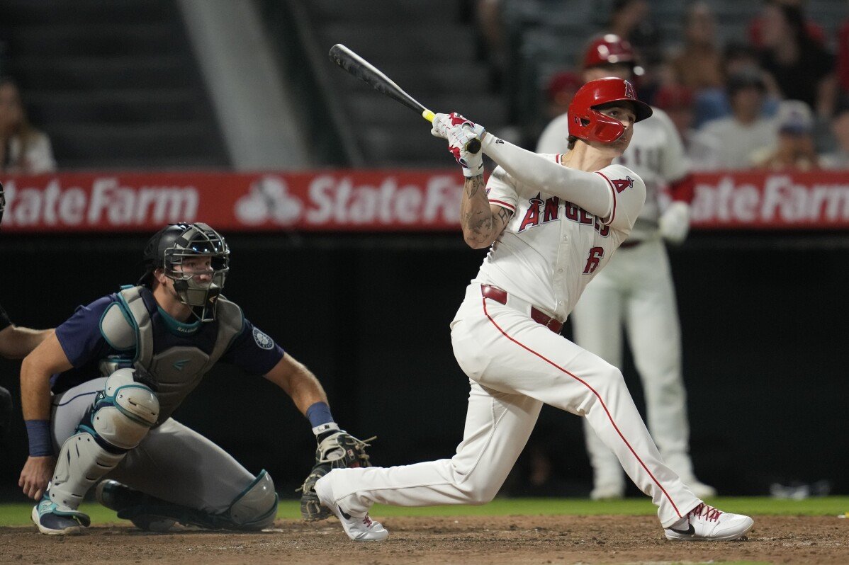 I due home run di Moniak, incluso il tiro della vittoria, riportano gli Angels oltre i Marinai 5-4